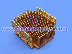 tungsten copper heat base picture