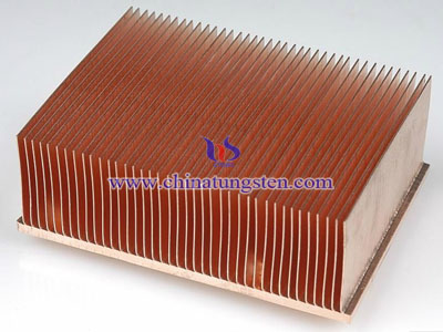 tungsten copper heat seat